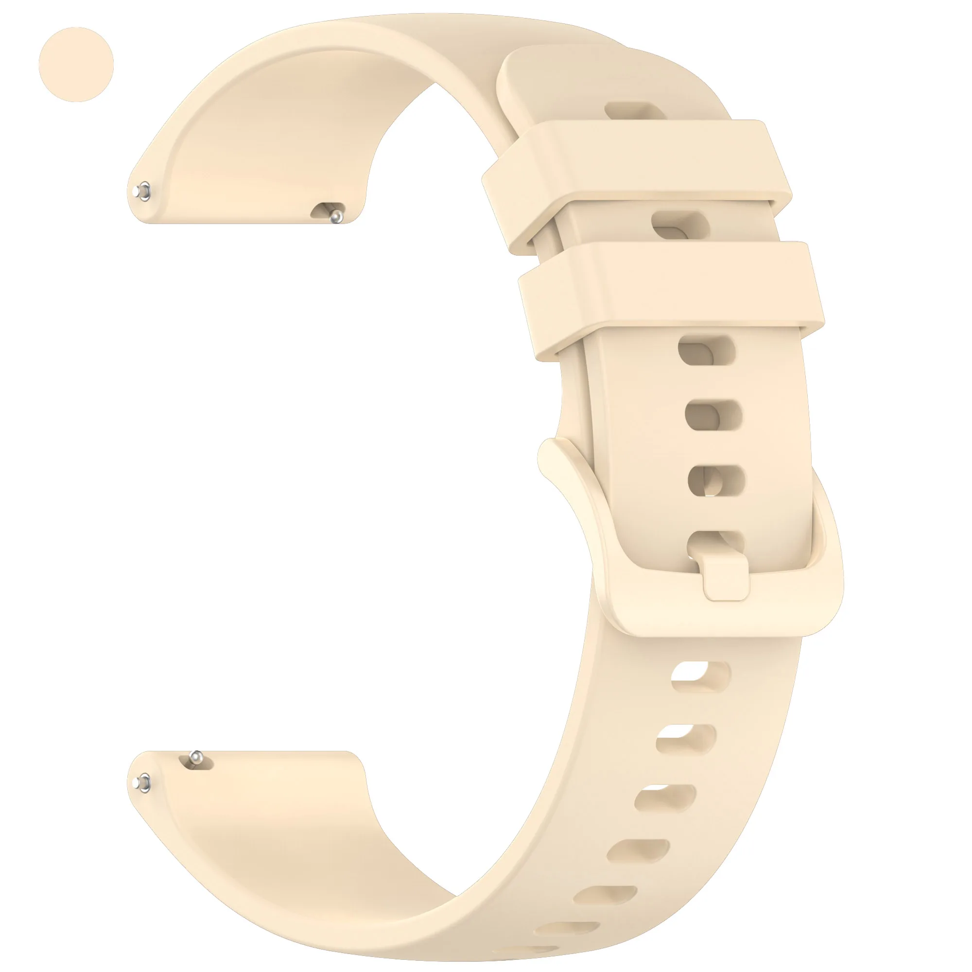 Versatile Silicone Watch Band - 20mm/22mm Adjustable Strap