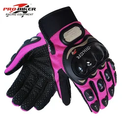 Ventilated Racing and Cycling Gloves - S (Pink)