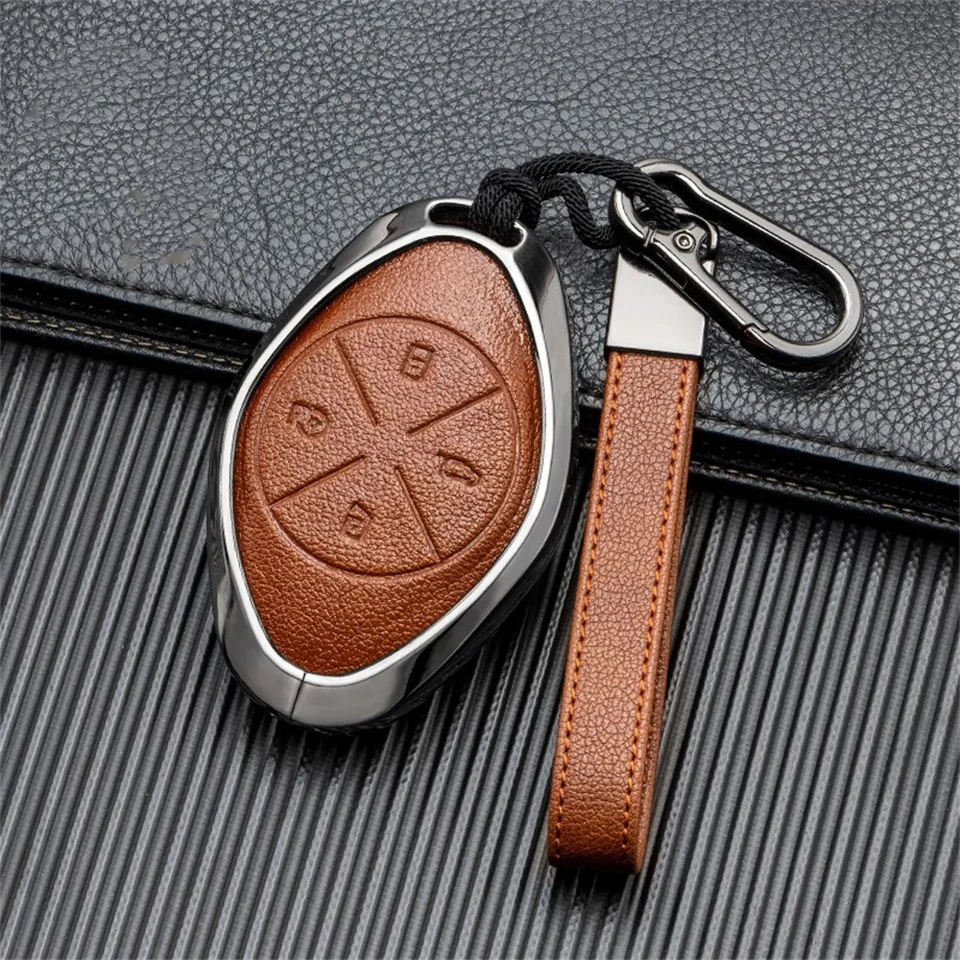 

Car Key Case For Xpeng G3 G3 Intelligent Full Package Set Car Xiaopeng G3 Holder Shell Accessories Car-Styling Keychain