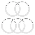 White 5PC Shape O