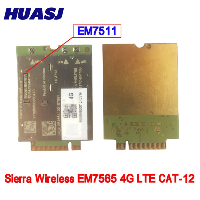 Sierra sem Fio Em7511 Lte-módulo Pro Avançado para Soluções de Segurança Pública Cat12 600m 4g Lte m2 Módulo - Imagem 2