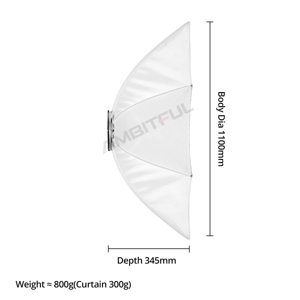 110cm SPEEDBOX FLIP BOUNCE 44 Quickly Release Reflective Softbox for Bowens Elinchrom Mount Broncolor Studio Flash photography softbox bowens mount softbox portable softbox