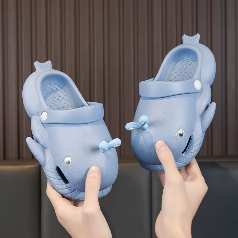 Cartoon Children Kids Baby Boys Girls Mules Clogs Summer Garden Beach Slippers Sandals Cave Hole Baby Anti-slip Shoes