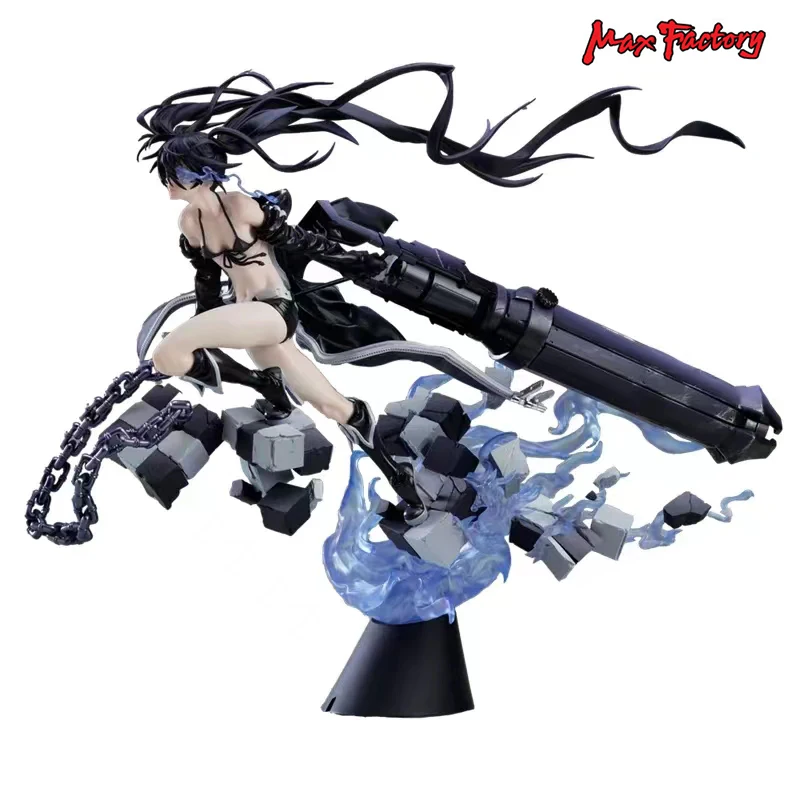 

Max Factory Original BLACK ROCK SHOOTER BRS HxxG Edition Anime Collection ornament Figure Model Kids toy Christmas birthday gift