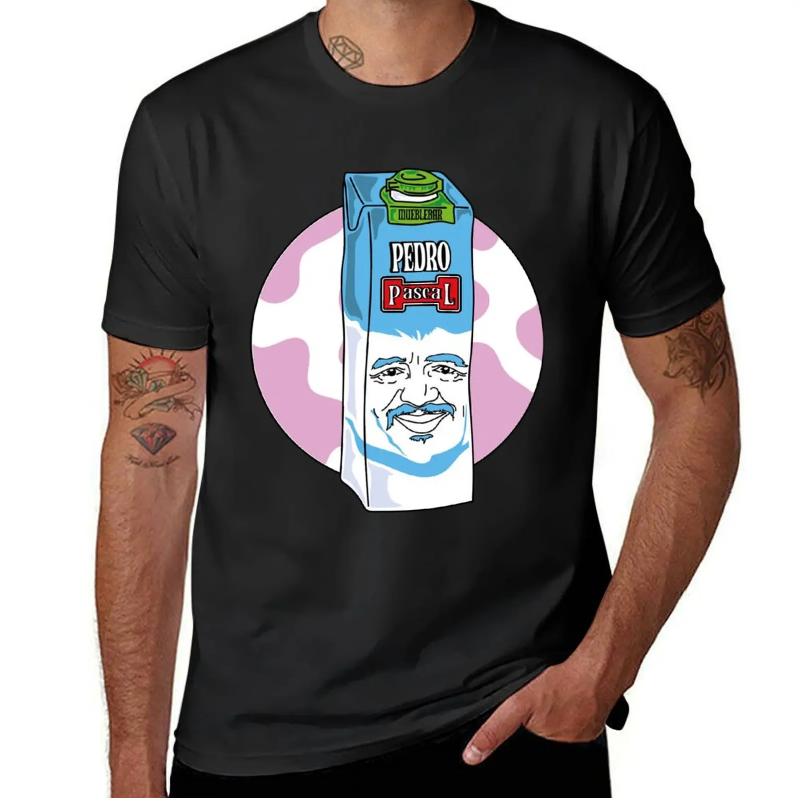 paschal pedro T-Shirt vintage blanks sports fans mens champion t shirts
