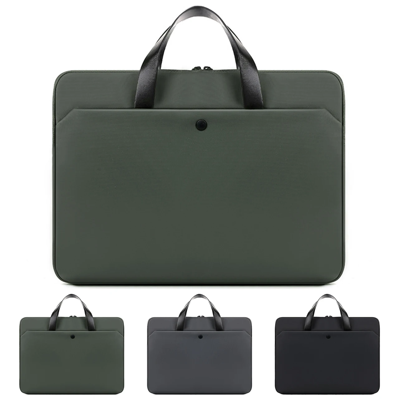 Borsa per laptop Borse per notebook da 15,6 pollici per MacBook Air Pro 15 16 Custodia portatile Borsa a tracolla per computer Valigetta impermeabile