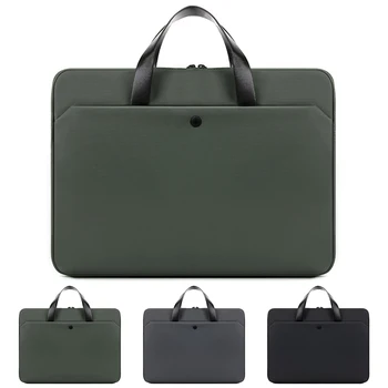 Borsa per laptop Borse per notebook da 15,6 pollici per MacBook Air Pro 15 16 Custodia portatile Borsa a tracolla per computer Valigetta impermeabile