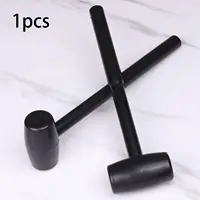 Tile Hammer Mini Comfort Grip Fitment Gadget Type: Rubber Non Slip Repair Tools Round Head for Auto Repair Door Floor Tile 1