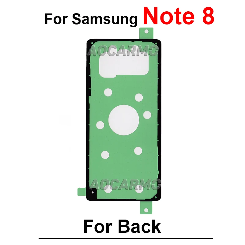 Phone Adhesive Tape For Samsung Galaxy Note 4 7 8 9 10 Lite Plus 20 Ultra Rear Adhesive Back Note 10Plus Cover Sticker Tape Glue Replacement
