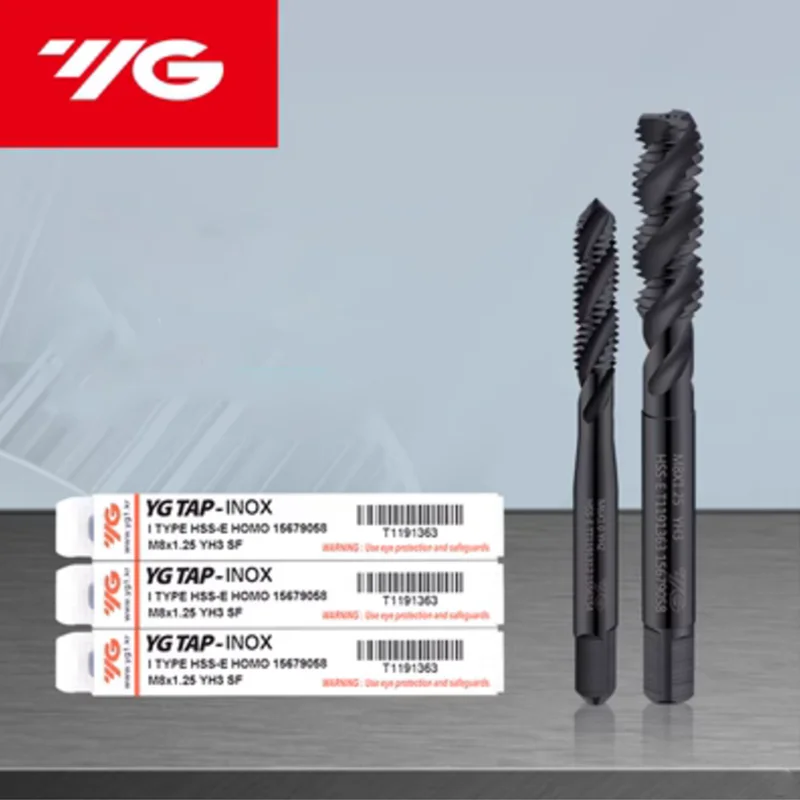 Korea YG T1191 Spiral Fluted Tap Machine Thread Tap