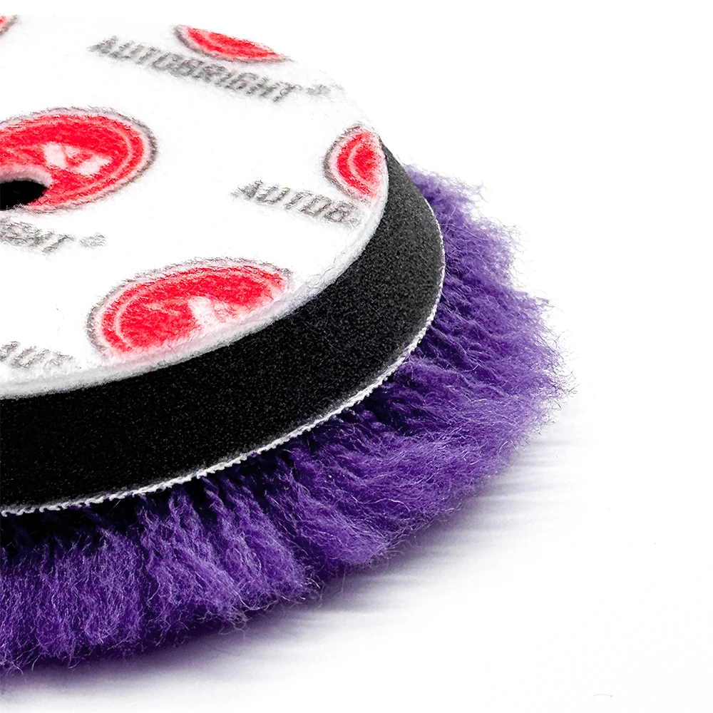 Car Polishing Pad 3" inch Wool Polishing Sponge Pads For DA RO Machine Car Care