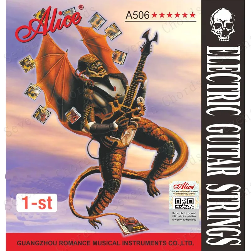 

10 Pcs A506-xl Single Electric Guitar 1 String,E-1st 008 inch/0.20mm, Plated Steel 1 Strings ( not strings set,only 1-strings)