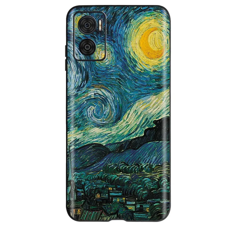 Elegant Flower Butterfly Soft Phone Case for Motorola Moto E Series