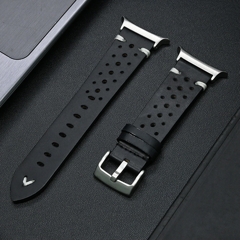 Leather Band For Samsung Galaxy Watch Ultra 47mm Men No