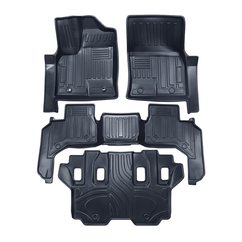 Toyota Land Cruiser 300 Lc300 2022 발 매트 인테리어 장식 액세서리 업그레이드 된 자동차 매트 소재 방수 카펫