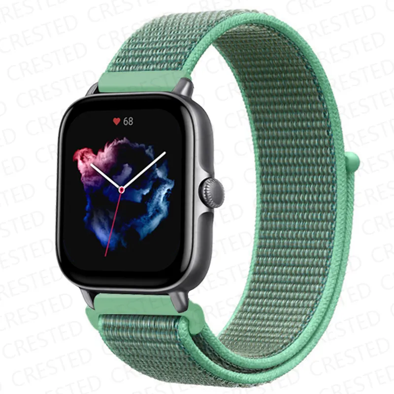 Nylon Sport Watch Band Bracelet - 20mm/22mm Adjustable Strap