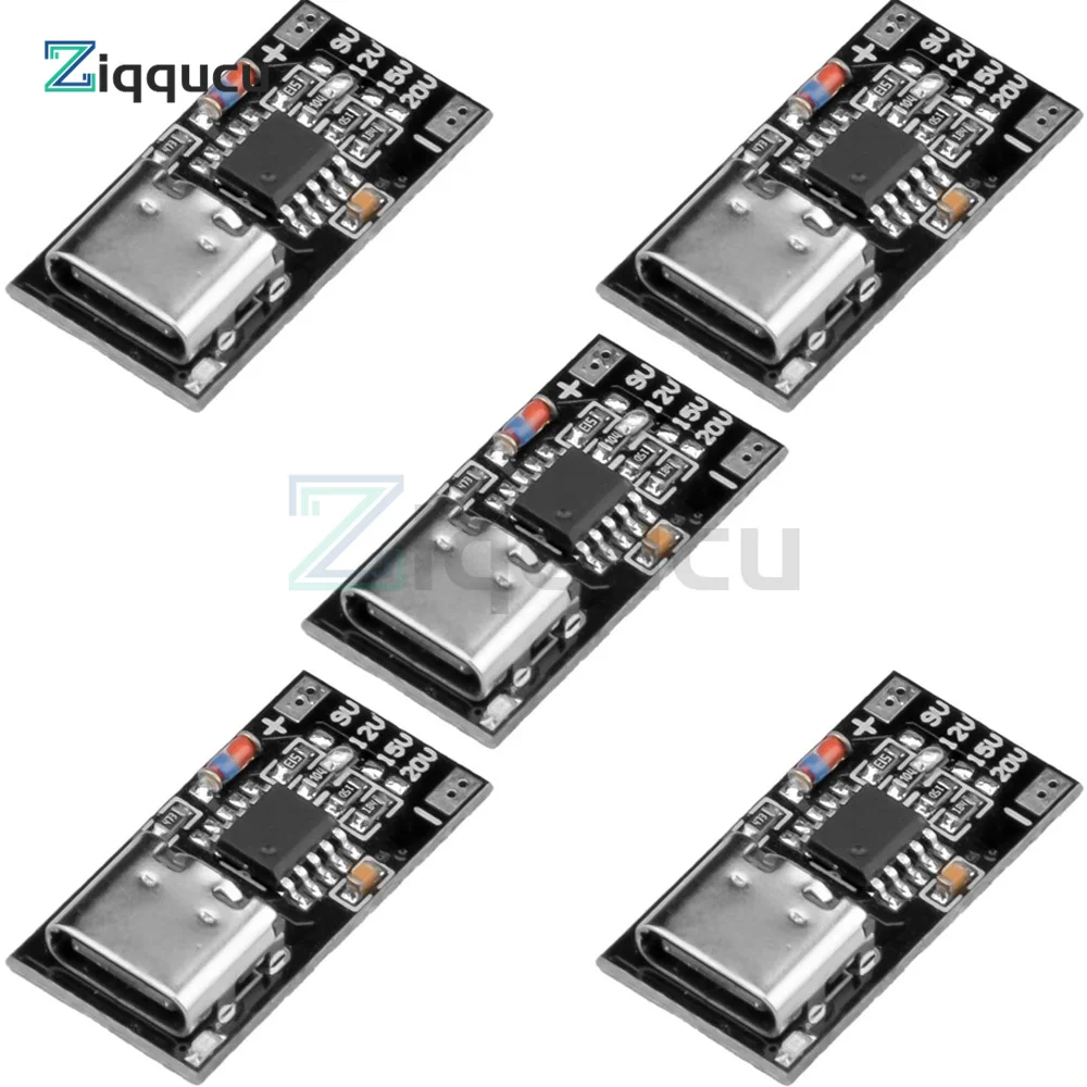 5 шт., приманка PD/QC 3,0 2,0 PPS/QC4 + FCP AFC, модуль быстрой зарядки ...
