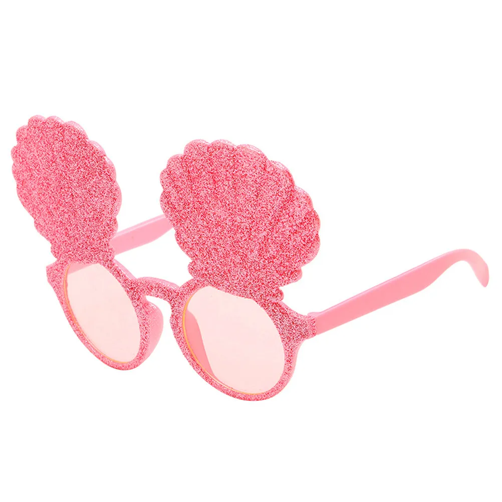 4Pcs 재미 있은 안경 파티 안경 크리 에이 티브 사진 소품 플라밍고 파인애플 인어 스타일 완벽한 의상 파티 장식