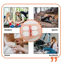 RHINO RESCUE Zip Stitch 6 шт., полоски для закрытия ран без шва для устройства для ухода за резаком, клейкие бинты — изображение 5