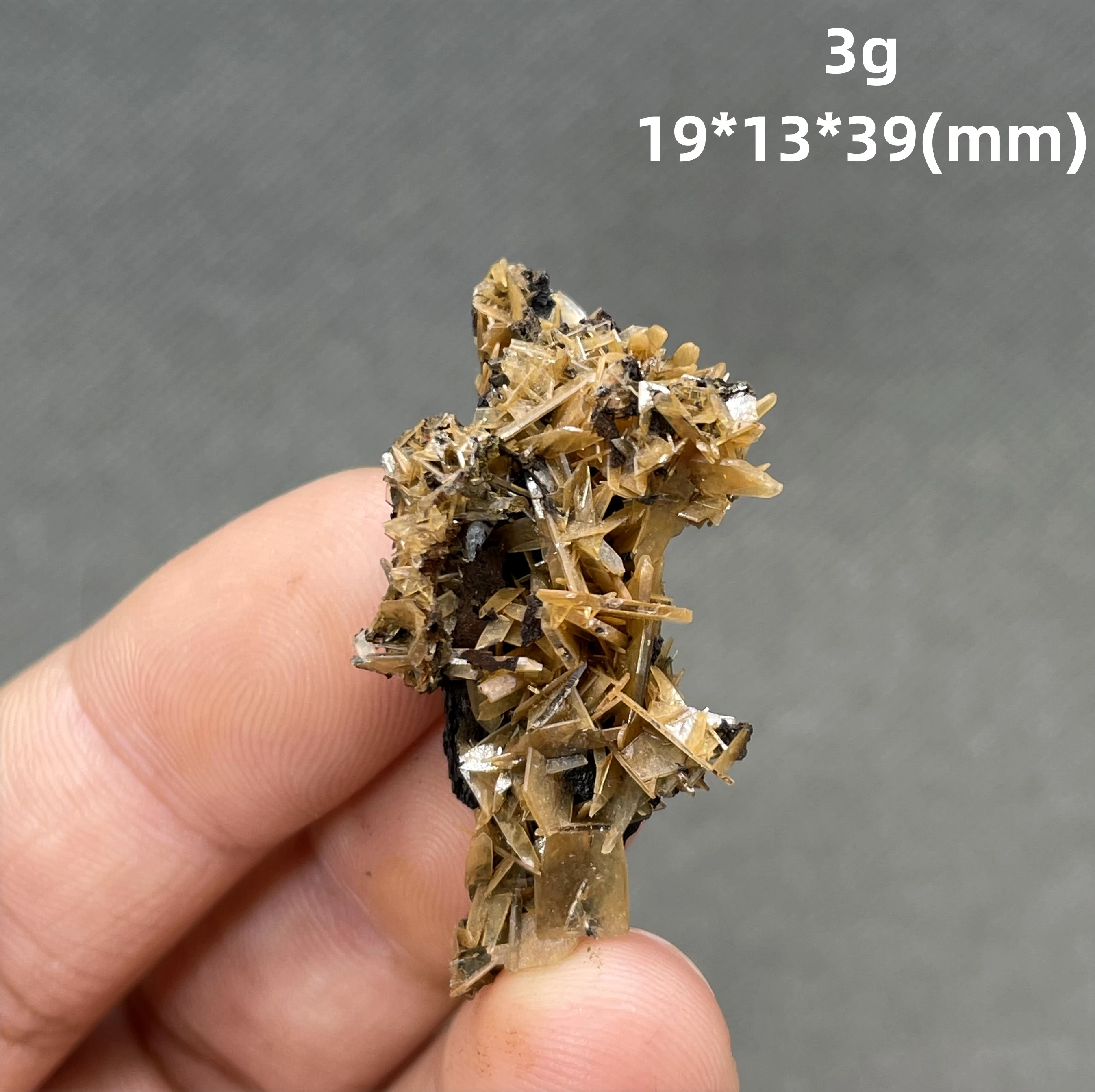 Natural  Morocco wulfenite Mineral specimen + healing quartz crystals and stones rock gemstone 6