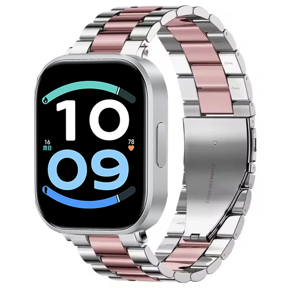 Premium Stainless Steel Band - High-End Metal Bracelet Wristband