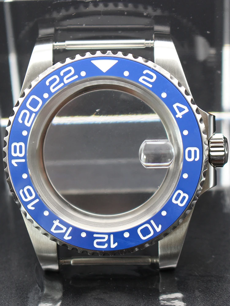 Premium 40mm Waterproof Watch Case with Ceramic Bezel Insert