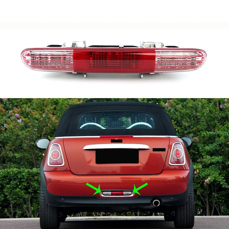 

Car Rear Bumper Fog Light Third Brake Light Replacement Parts Compatible For Mini R56 R57 R58 R59 Cooper 2011-2013 63247255925