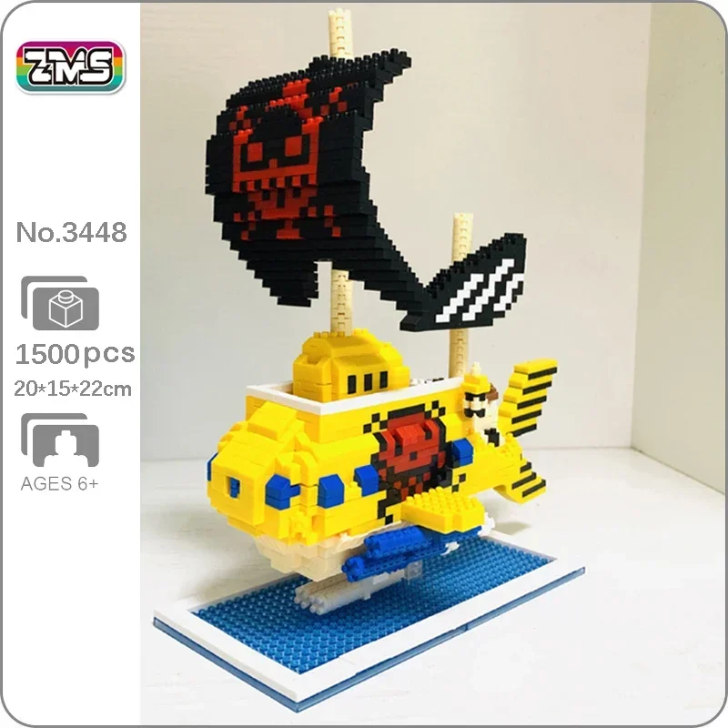 Merry  ZMS Anime One Piece Going Merry Thousand Sunny Nine Snake Pirate