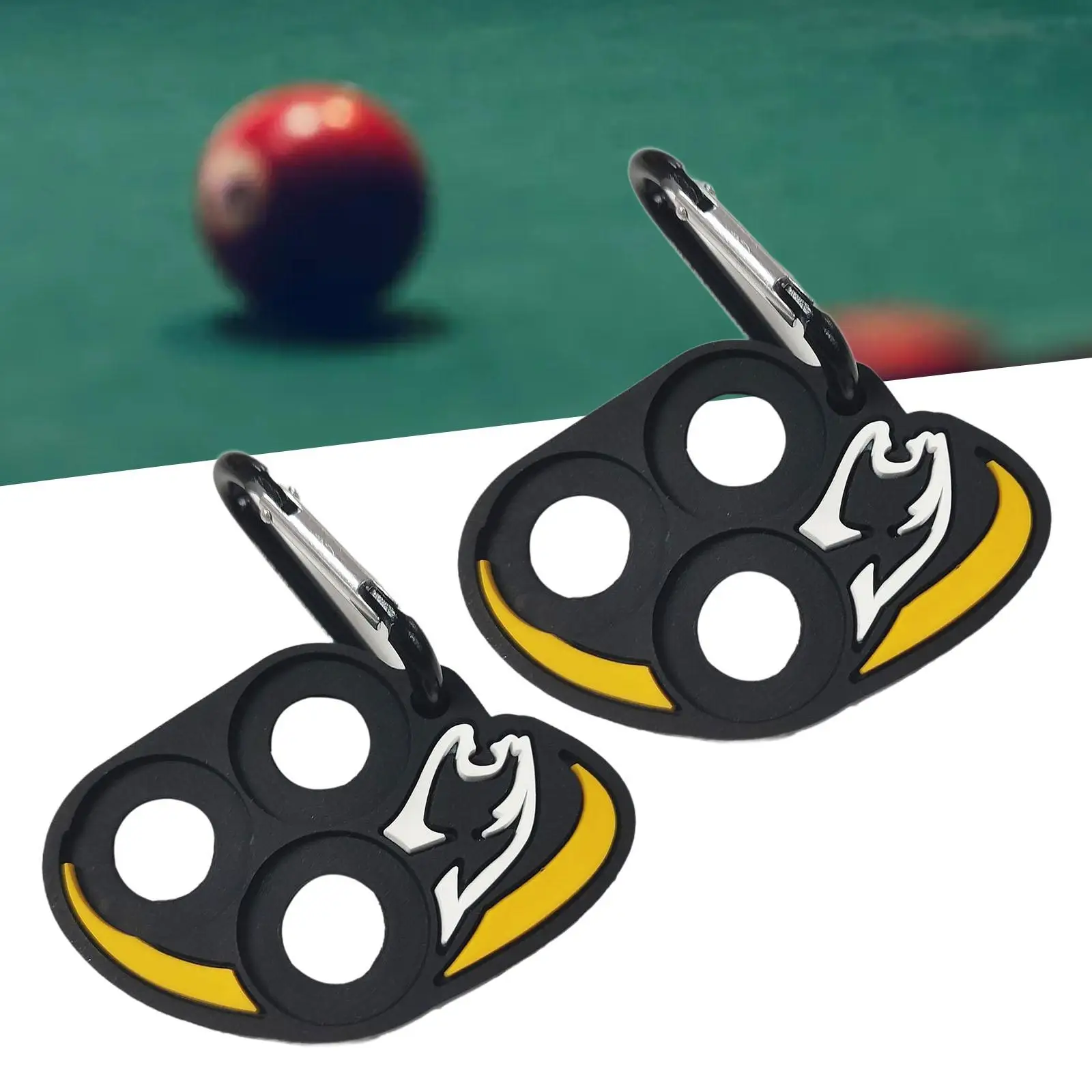 2x Pool Cue Joint Thread Protector Holder Storage for Bag Hanging Pool Table