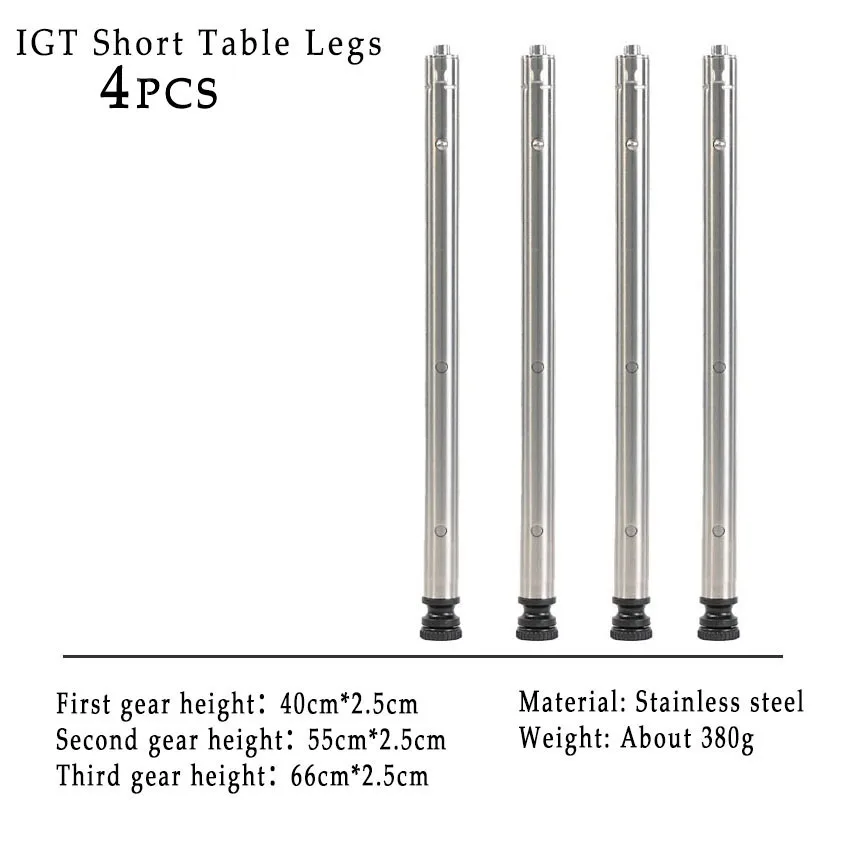 4pcs short Legs