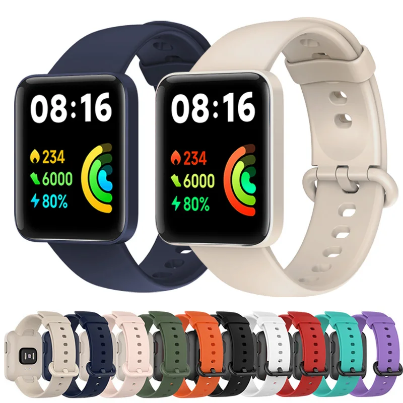 silicone Band For Xiaomi Mi Watch 2 Lite Strap Global Version Replacement watchband Bracelet mi watch lite Redmi Watch 2/1 strap