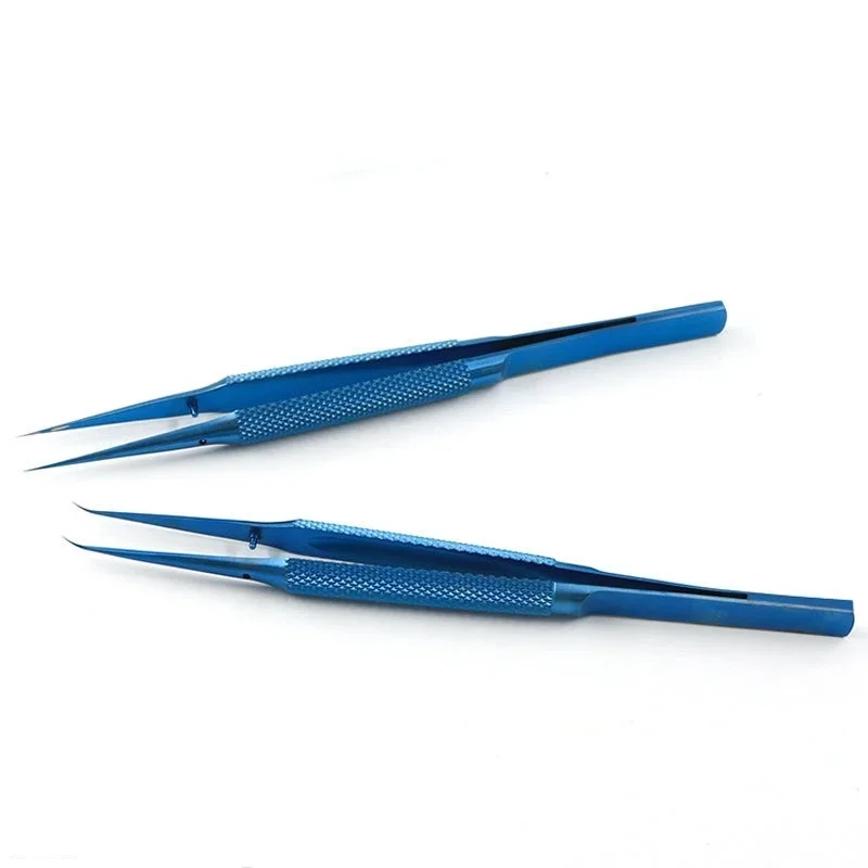 Titanium Alloy Tweezers Precision Professional Repair Fingerprint Fly Line Phone Motherboard Antimagnetic Electronics Forceps
