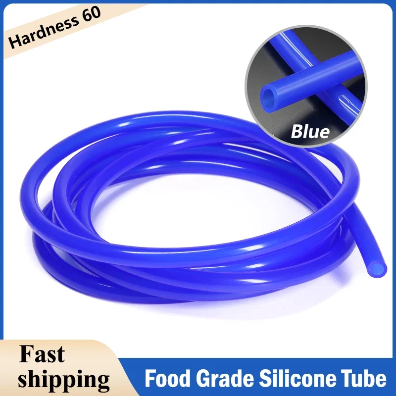 1/3/5/10M Blue Food Grade Silicone Tube ID 0.5mm ~ 32mm Tasteless Flexible Garden Rubber Hose Aquarium Soft Tubing Silicone Pipe silicone tube,rubber hose,rubber tube,rubber tubing