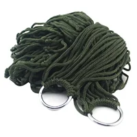 Portable Garden Outdoor Thickened Nylon Rope Hammock Indoor Mesh Hammock Portable Simple Hammock Swing Chair 2