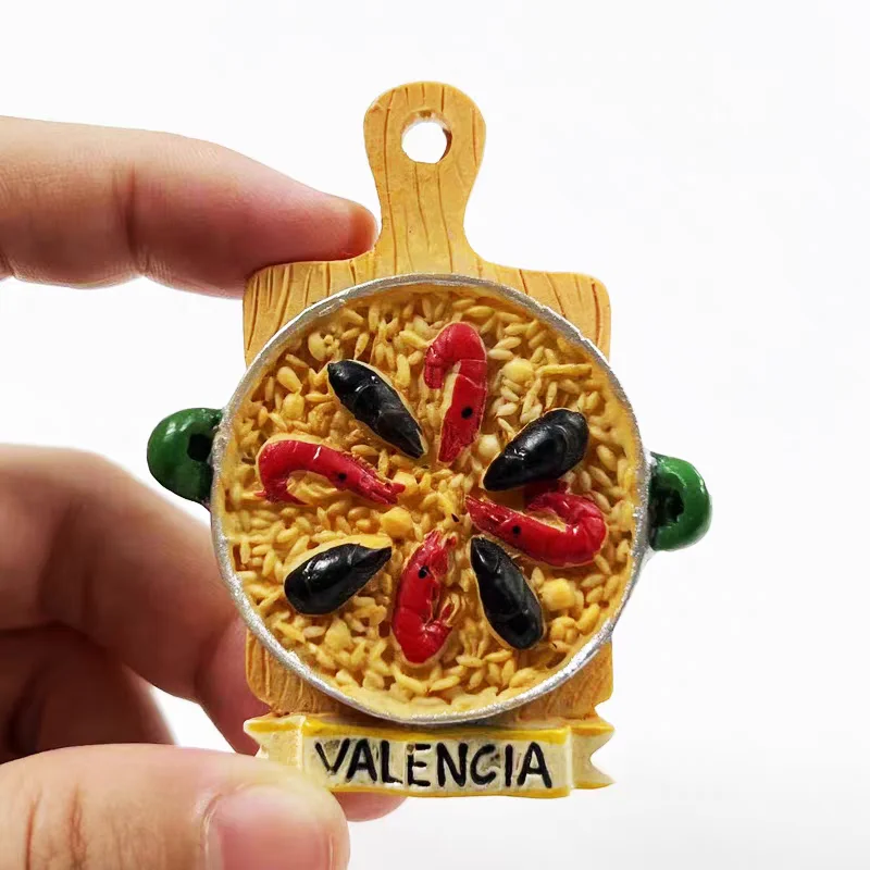 Europe Spain Tenerife Valencia San Sebastian Magnetic Refrigerator Sticker Collection Fridge Magnets