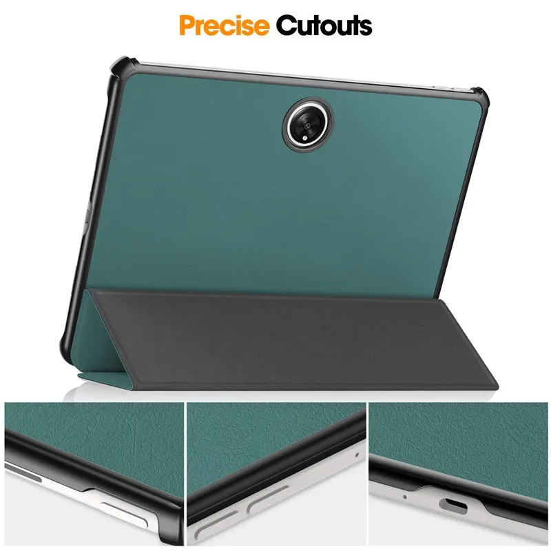 Enhanced Magnetic Tri-Fold Stand Cover with Smart Wake/Sleep Feature