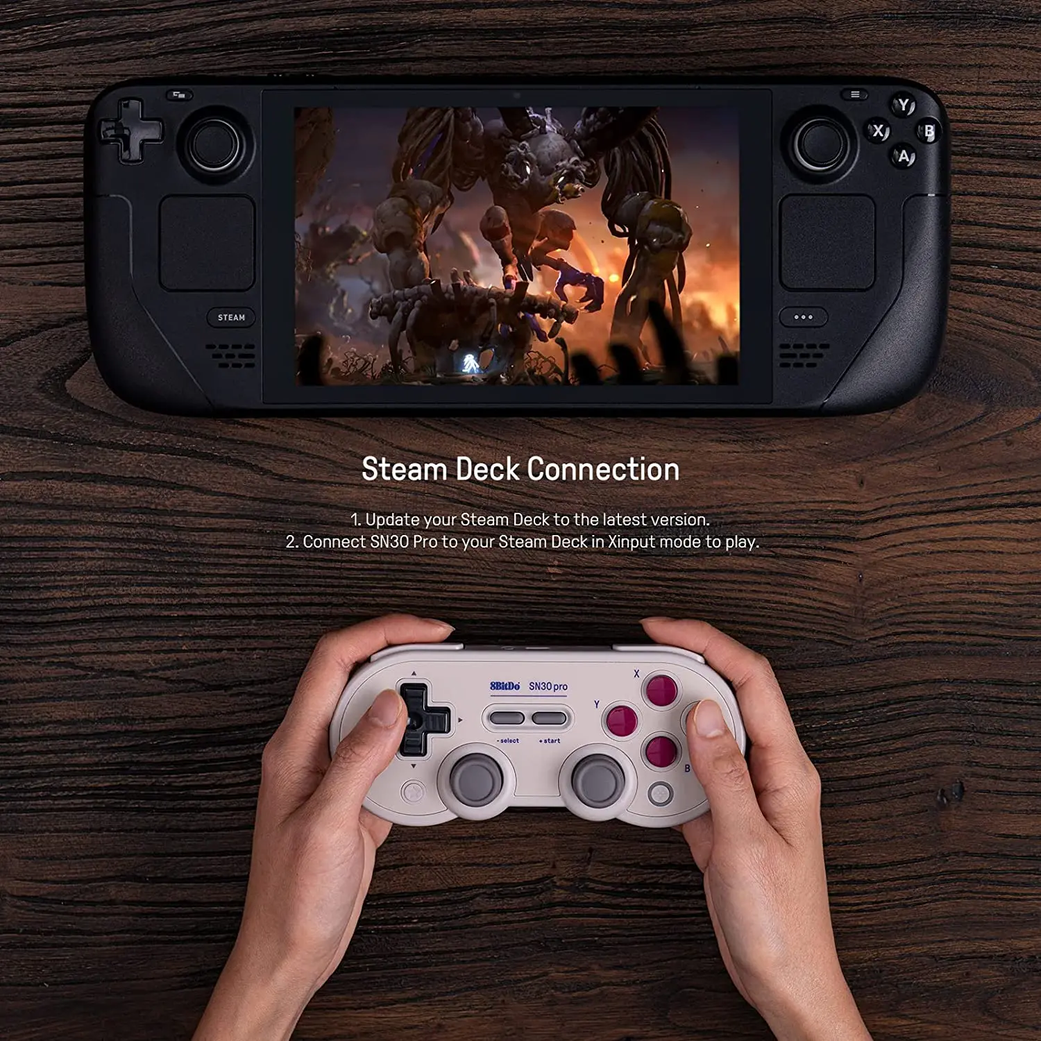 8Bitdo Sn30 Pro  Ʈѷ, ġ/ġ OLED, PC, macOS, ȵ̵,  ũ,   (׷ )