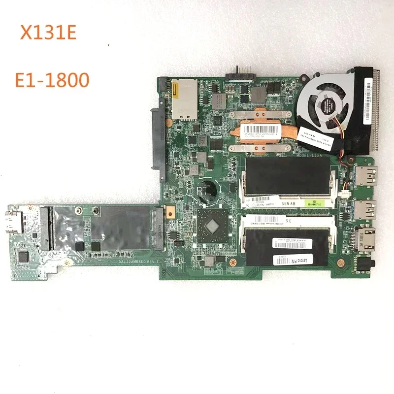 For Lenovo X131E E1-1800 Motherboard DALI2AMB8E0 Mainboard 100%tested fully work 4 For Lenovo X131E E1-1800 Motherboard DALI2AMB8E0 Mainboard 100%tested fully work - Image 2