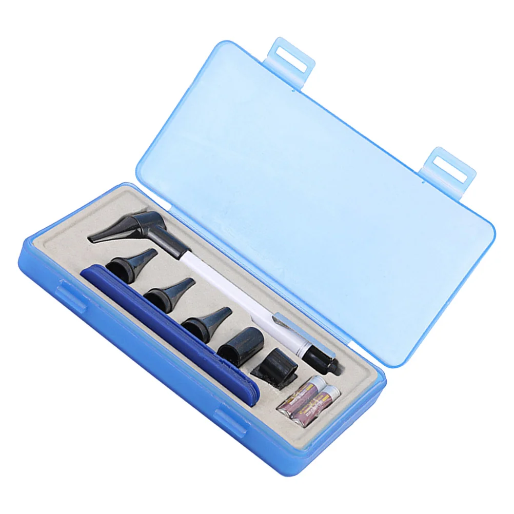 

1 Set Ear Otoscope Diagnostic Set Set Otoscope LED Set Otoscope Diagnostics Tool without (Black)