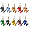 Horse Pendant Horse Leather Keychain for Women Cute Key Ring for Car Key 1