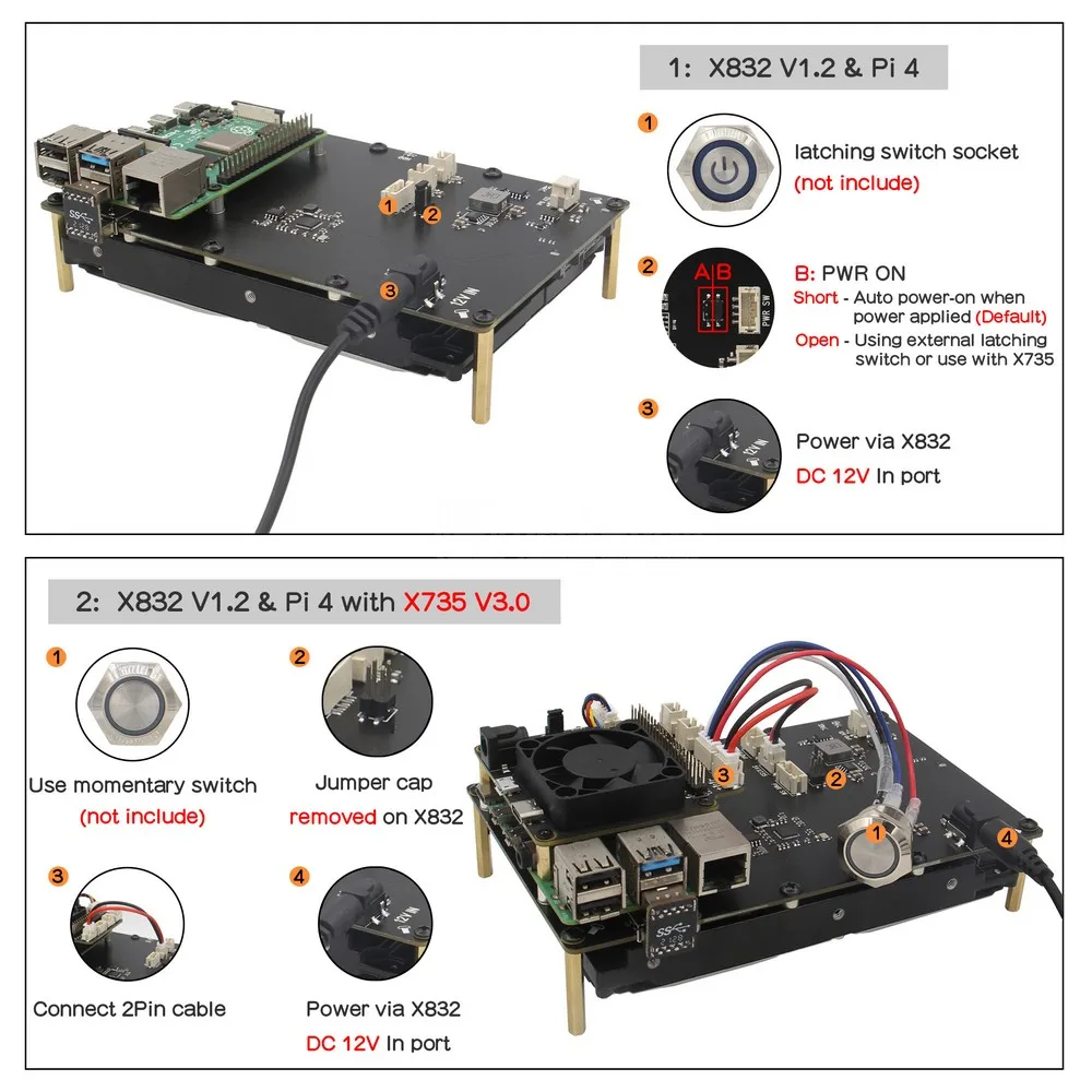 Carte D'extension Raspberry Pi Cm4 Pci-e Vers Sata 3.0, 4 Canaux, 6gbps,  Interface Haute Vitesse - Carte De Démonstration - AliExpress