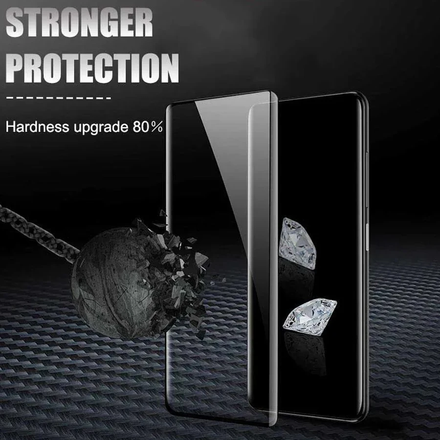 10D Curved Tempered Glass Screen Protector (1-5 Pack)