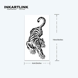 Waterproof 15 - Day 3D Tiger Claw Temporary Tattoo (IN - E340)