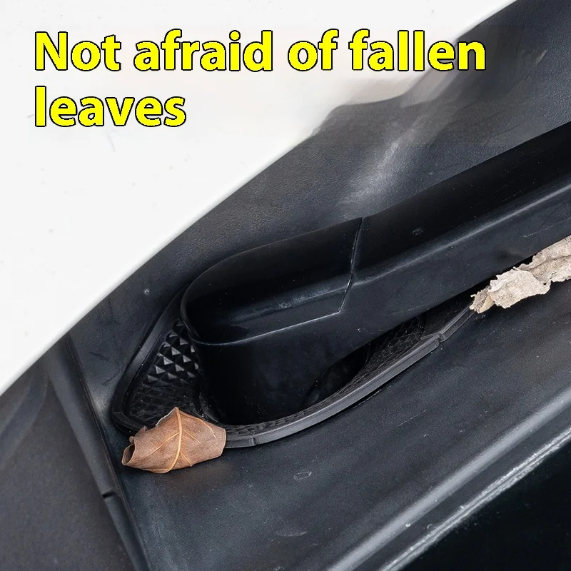 Car Windshield Wiper Hole Protector Cover Dustproof Silicone Pad Leaf Barrier PVC Dust Cover for Wiper Arm Protection