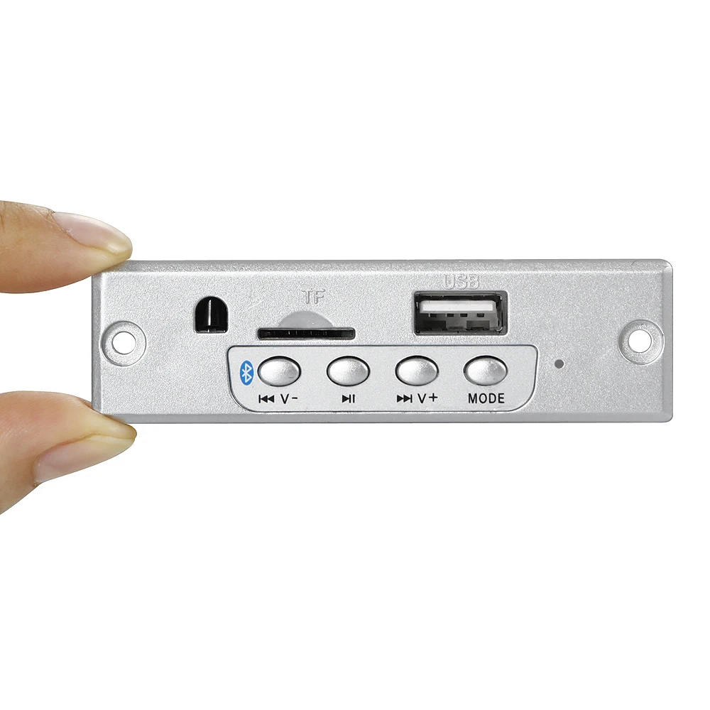 AEE9-2X25W 증폭기 Mp3 플레이어 디코더 보드 6V-12V 블루투스 5.0 자동차 Fm 라디오 모듈 지원 Tf Usb Aux