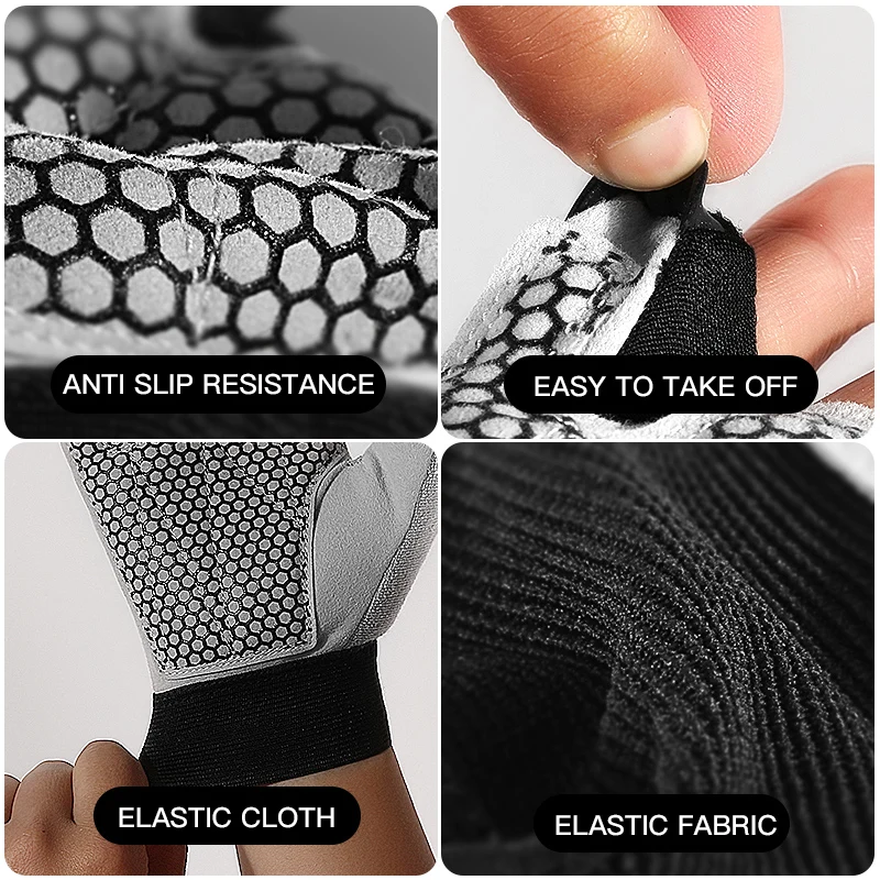Professional Fitness Half Finger Gloves with Precise Pressure Protection and Wear Resistance Suitable for Multiple Scenarios cycling gloves gym gloves weightlifting gloves exercise gloves