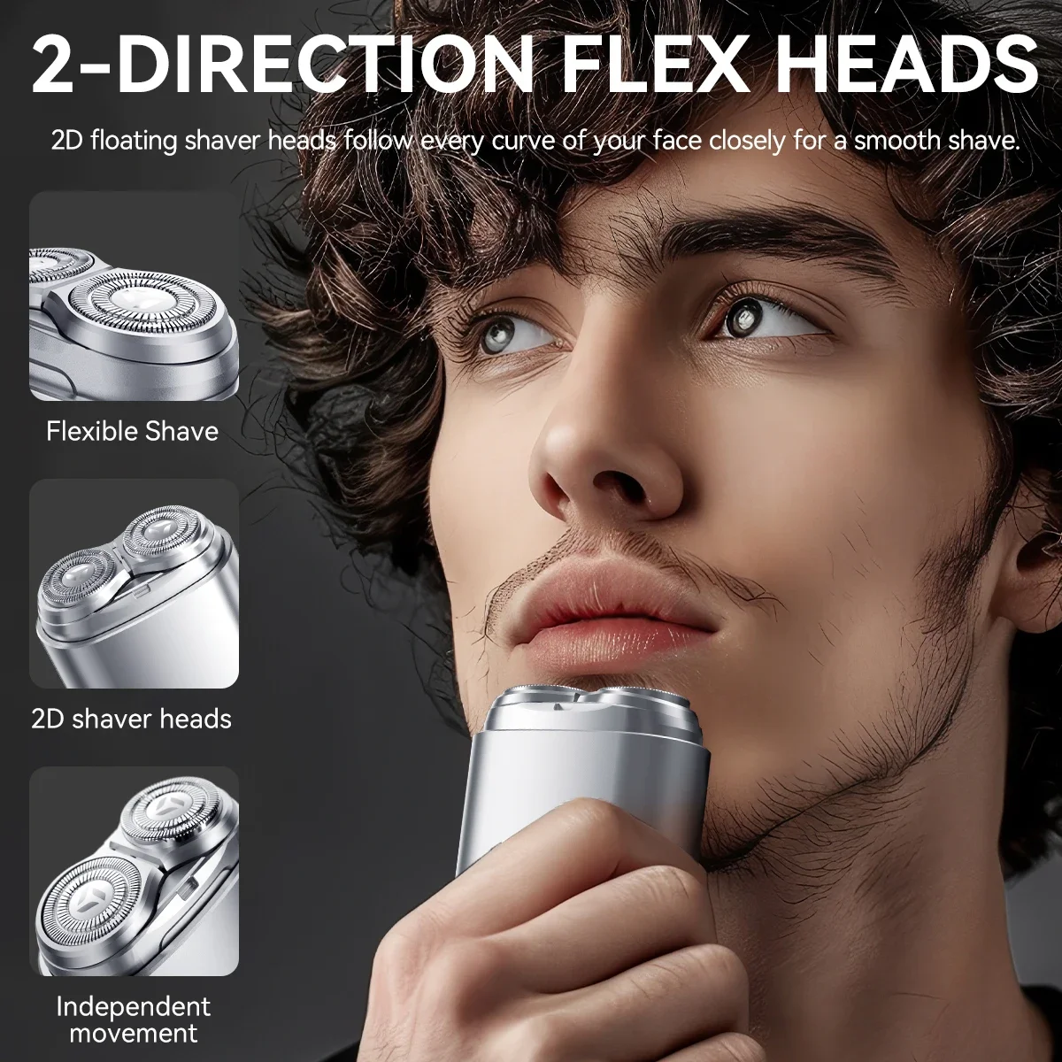 ENCHEN Shaver Mini Shaving Machine Waterproof Razor Professional Beard Trimmer Portable Electric Shaver Metal for Men Z4