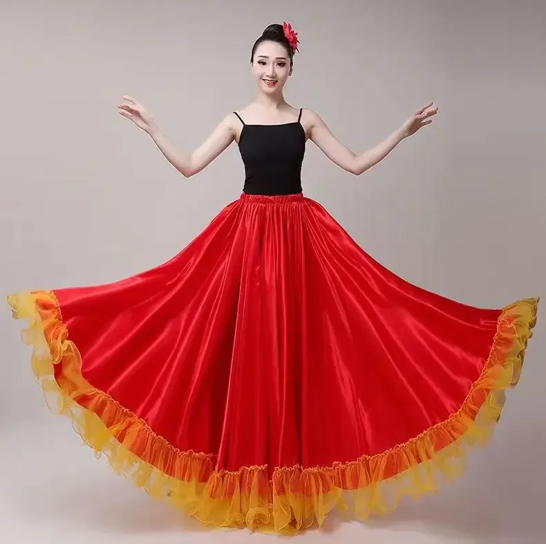 Women Flamenco Dresses Gypsy Spanish Flamenco Skirt