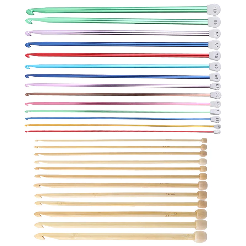 Crochet Hooks 2.5mm-11mm Tunisian Afghan For Knitting