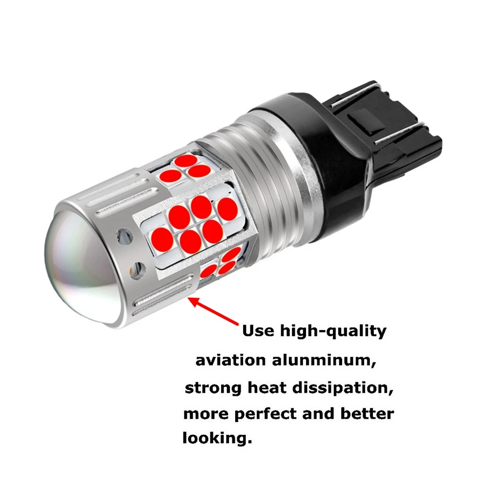 7443 ���� �����Ʈ LED �ڵ��� ���� �극��ũ ����, ���� ���õ�, �ڵ� ���� ����, �ְ� �����, ���� ȭ��Ʈ ���ο�, T20 W21/5W, 2 ��